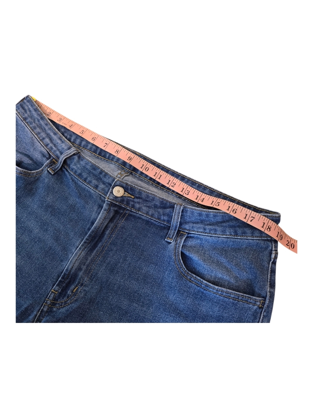 Old Navy High-Waisted Wow Wide-Leg Jeans In New Moon 18 - Picture 12 of 15
